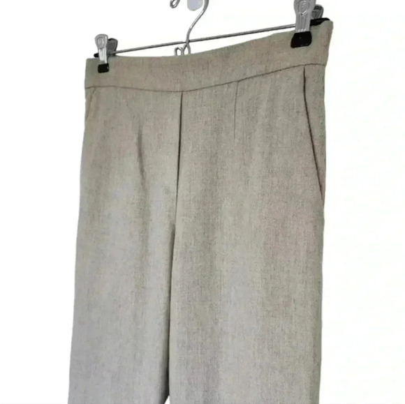 Aritzia Babaton Conan Pant Wool Cashmere Blend Mid-Rise Beige Tan Women's size 6 - Picture 7 of 13